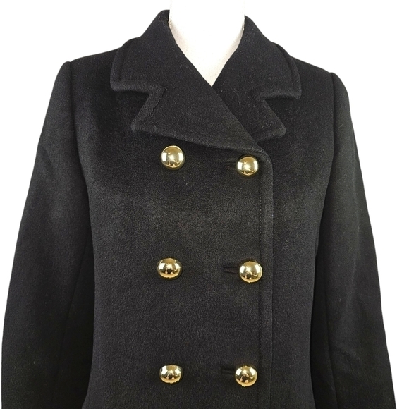 Kate Spade Classic Military Wool Coat in 6 - Picture 2 of 8